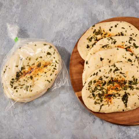 Pure Desi coriander kulcha