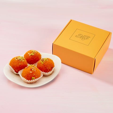 Extra Small Custom Indian Sweet Gift Box (250g)