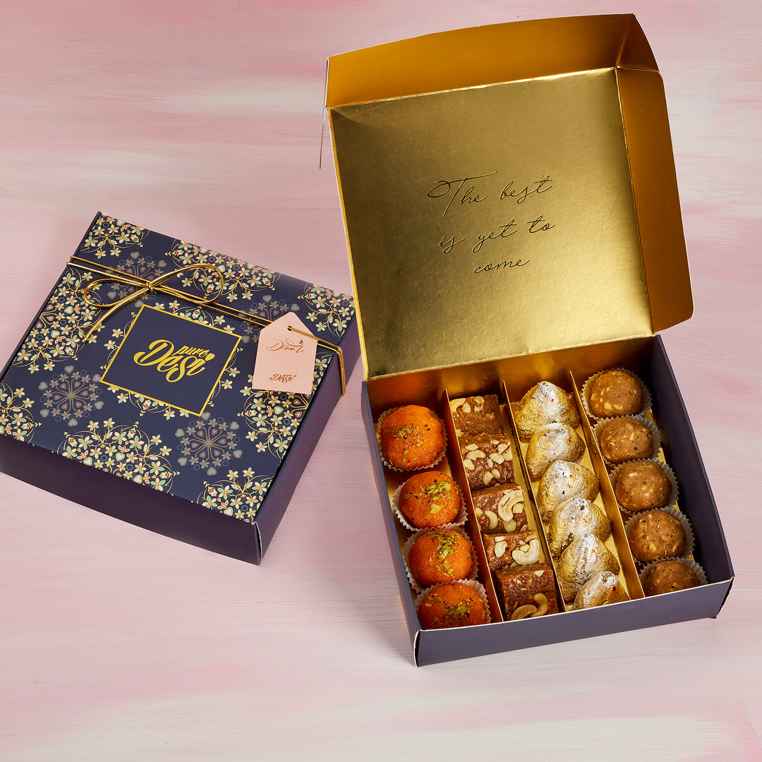 Build Your Own Indian Sweet Box 1kg | Custom Mithai Gift | Pure Desi ...