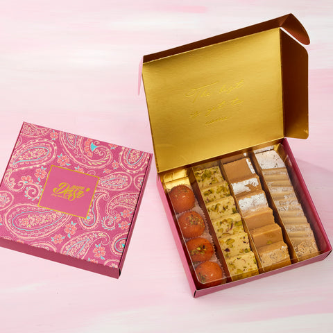 Large Pure Desi Box with sweets