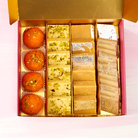 Large Pure Desi Box with sweets