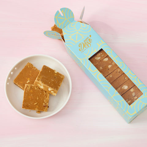 Channa Burfi Stack