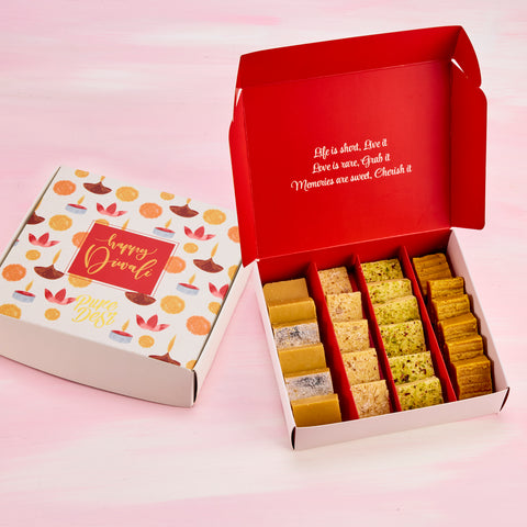 Large Mix Burfi Diwali Box
