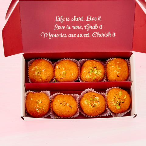 Small Motichoor Ladoo Diwali Box