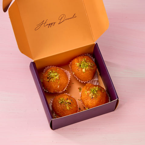 Extra Small Motichoor Ladoo Diwali Special Box