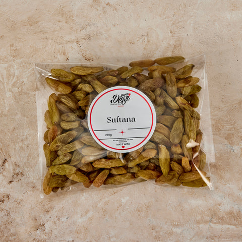250g pack of Pure Desi sultanas (kishmish)