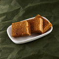 Milk Cake on a plate