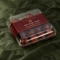 Mini Gulab Jamun in a clear box