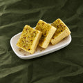 Pista Burfi on a plate