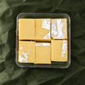 Plain Burfi in a clear box