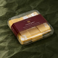 Plain Burfi in a clear box