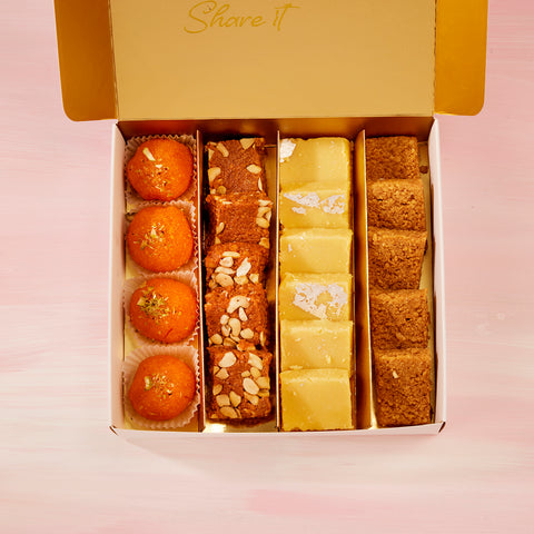 Large Pure Desi Punjabi Box with sweets